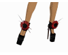 Met heels black red