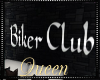 !Q B&B Biker Sign