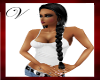 ~V~Long Black Braid