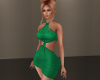 Knit Dress Green RXL