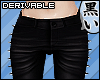 [K] side rivet pants