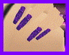 Sexy Purple long nails
