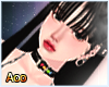 Ⓐ Rue Black+bangs