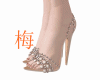 梅 pearl heels