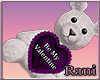 Valentine Teddy Purple