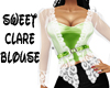 Sweet Clare Blouse Green
