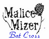 Malice Mizer bat cross
