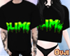 Couple Black Slime Top M