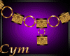 Cym Pharaoh Collar Ring