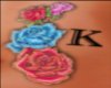 K Roses Tummy Tat