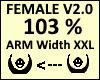 Arm Scaler XXL 103% V2.0
