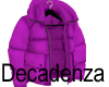 !D! Purple Puffa jacket