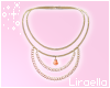 Topaz Pearl Necklace