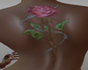 Body tattoo Rose Color