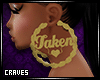 ♔ | Taken GoldHoops