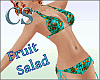 Fruit Salad Blue Bikini