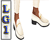 LG1 Ivory Loafers