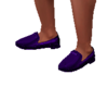 Woven purple Loafers