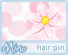 Pink Daisy Hair Pin