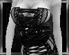 b silvery lac' corset