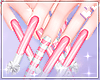 Nails candy pink