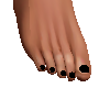Pur Black Nail Feet