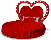 Valentines Heart Bed