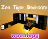 Zen Tiger Bedroom