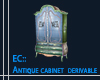 EC:Antique Cabinet derv.