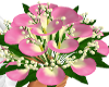 Pink&Yellw Calla bouquet