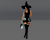 Black Neon Witch Outfit