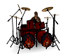 ANIMATED DRUMS RED