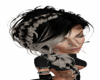 Frosted Black plate hair