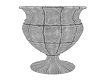 Gray Brick Style Vase