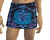 (DB) BlueFloral Skirt