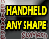 Derivable Thick Handheld