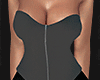 $ DRV zip up corset