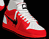 E. NK SHOES RED