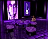 Purple Bar Table
