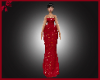 Sequin Koma Red Gown