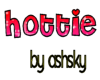 Hottie Sticker