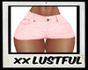 {L} RL Pink Shorts