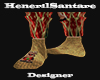 HS-Gold Socks-2  Xmas-M