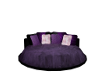 purple scaled kids bed