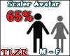 Scaler Avatar M - F 65%