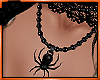 V|Witchy Spider Necklace
