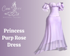 Princess Purp Rose Dress
