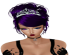 Purple/Black Geisha UpDo