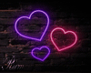Hearts ♥  Neon sign 2