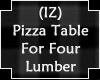 (IZ) Pizza Table Lumber